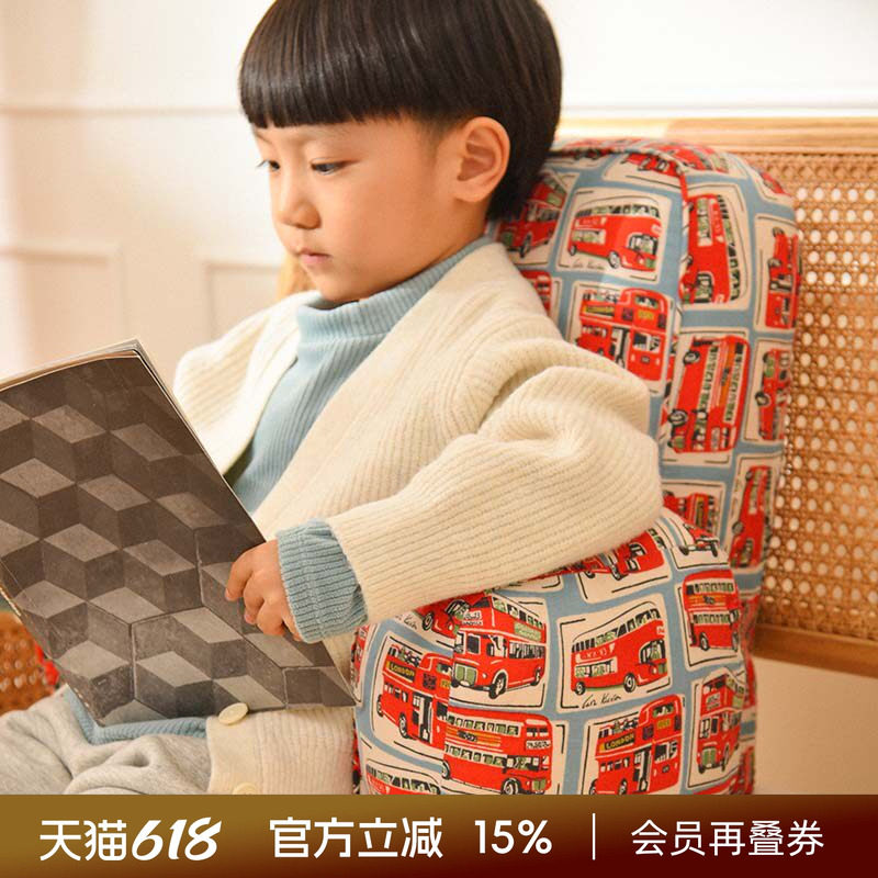 阳春小镇儿童成人床头靠垫护腰靠垫床上靠背沙发座椅抱枕软包飘窗