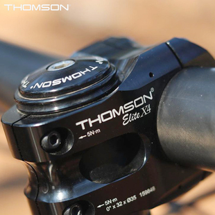 美国Thomson Elite X4 35mm山地把立汤神黑色短把立35口径0度 50M