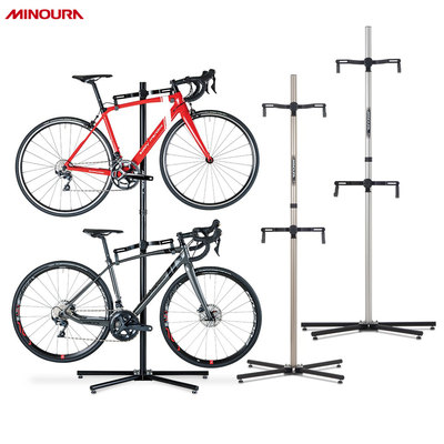 公路山地车自立式上下叠加型挂架