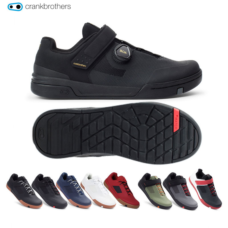 美国crankbrothers stamp 系列平底无锁助力山地越野防滑骑行鞋
