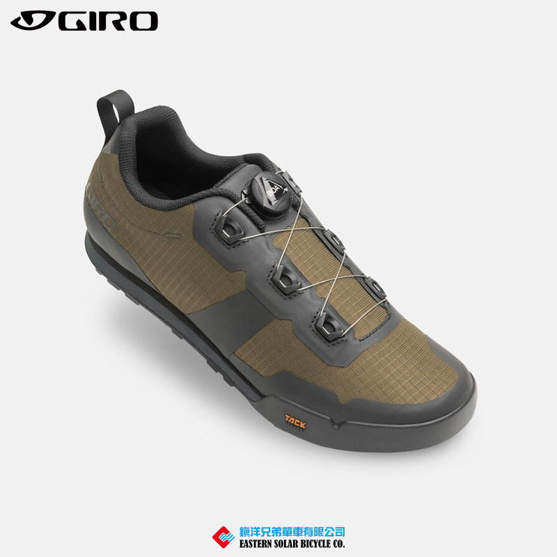 Giro Tracker BOA L6 公路车山地车无锁平底骑行鞋防滑旅行单车鞋
