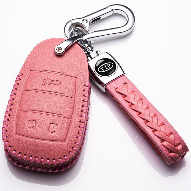 阿尔法罗密欧stelvio钥匙套2020款giulia车用真皮钥匙包18锁匙扣