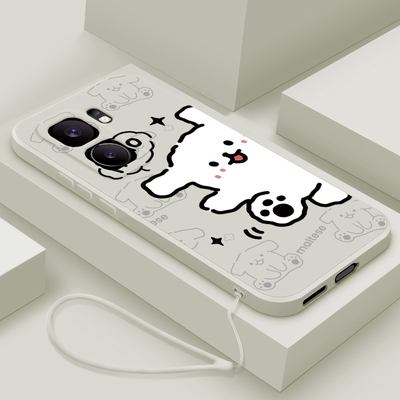 适用iqooneo9手机壳新款vivo iqooneo9pro液态硅胶保护套iqooneo9spro镜头全包防摔9spro+软壳女生卡通hello