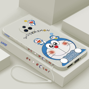 镜头全包防摔nex后置指纹版 软外壳卡通机器猫 nex3s液态硅胶保护套5G男女生Nex旗舰版 适用vivoNex3手机壳新款