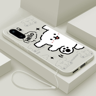 适用一加Ace6T手机壳新品1+Ace6液态硅胶软壳oneplus镜头全包防摔保护套1十男女情侣款oppo个性创意卡通hello