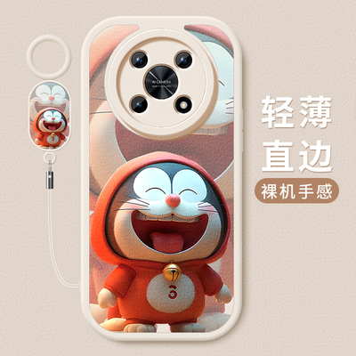 适用华为智选nzone50pro手机壳新款SP210小羊皮硅胶软壳中国移动s7pro+镜头全包防摔保护套sp300男女卡通哆啦