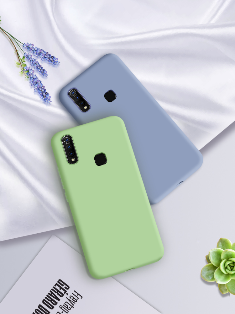 vivoz5x手机壳液态硅胶vivoz5保护套z5x简约ins冷淡风z5xviv限99999张券