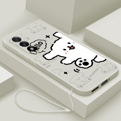 适用一加Ace5至尊版手机壳新款1+Ace5竞速版液态硅胶软壳oneplus镜头全包防摔保护套男女生创意卡通可爱hello