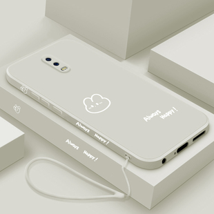 镜头全包防摔软壳r15k个性 0pp0外壳开心兔 r17pro液态硅胶保护套简约R15标准男女梦境版 适用oppoR17手机壳新款