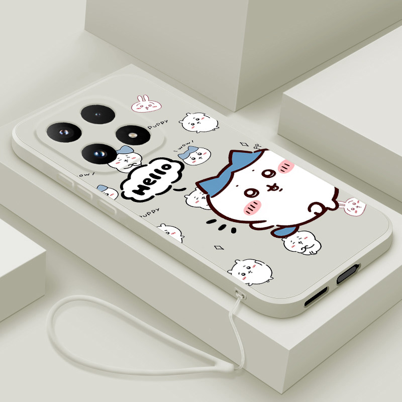 适用小米17promax手机壳新款xiaomi17液态硅胶15spro保护套14ultra镜头全包13pro防摔软壳男女生创意卡通跳舞