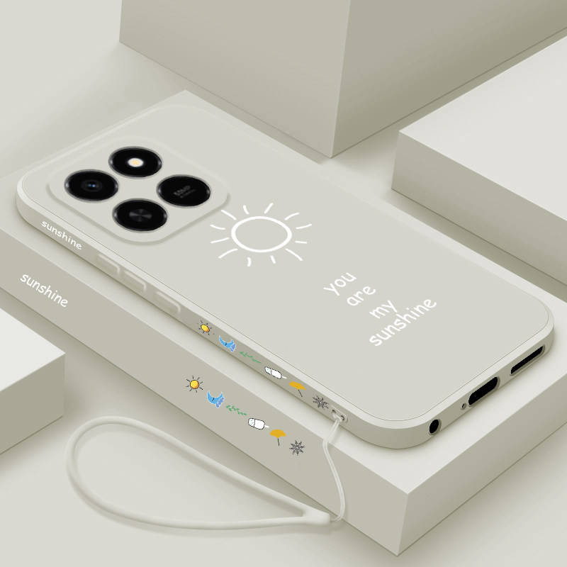 适用荣耀Play10T手机壳新款荣耀play10C液态硅胶保护套华为honor镜头全包防摔软壳潮男女生简约时尚外壳晴天