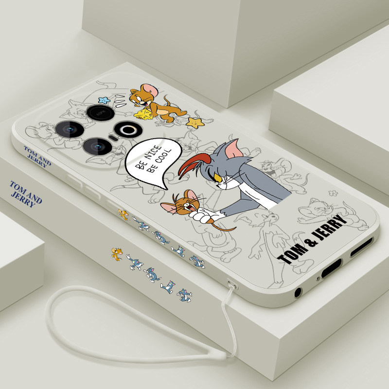 适用iqooz10turbo+手机壳新款iqooz10turbopro液态硅胶保护套iqooz10x镜头全包防摔软壳vivo男女潮牌卡通猫叔
