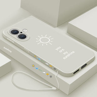 适用苹果16手机壳新款iphone16pro液态硅胶16e保护套16plus镜头全包16promax防摔软壳十六男女生简约时尚晴天