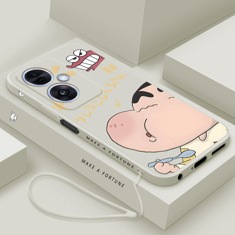 适用oppoa1pro手机壳新款a1s液态硅胶软壳a1i男女生A1x镜头全包防摔a1活力版保护套A1个性创意5G超薄卡通小新