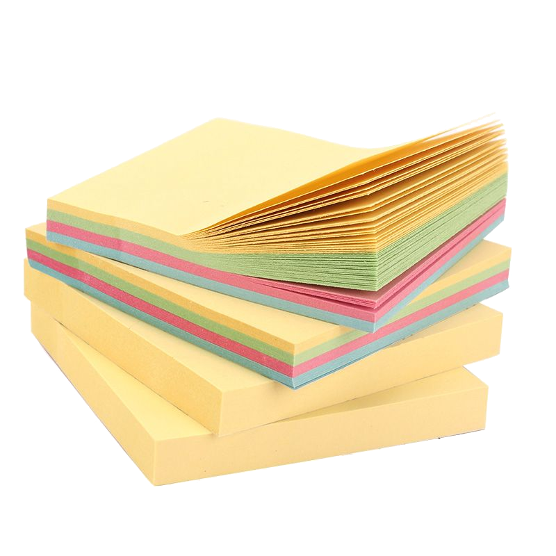 10本便利贴大号长方形便签本可撕爱心贴纸心形型韩国创意可爱卡通小清新儿童记事留言条小本子大便条纸