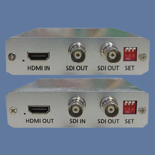 工业监控HDMI 3GSDI高清转换器带环路变频输出分辨率调节稳定可靠