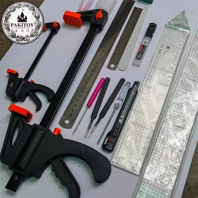 diy小屋娃娃屋摆件手工制作材料包模型白膜素体木工处理工具集