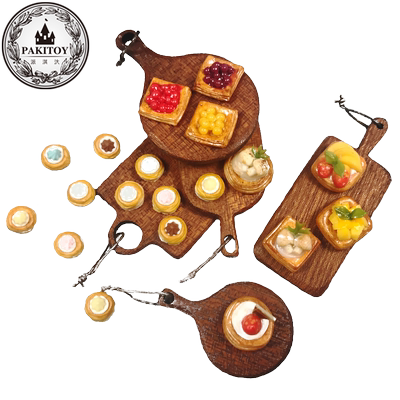 食玩糖果小模型粘土娃屋