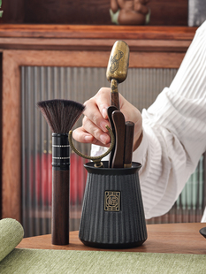 黑陶功夫茶具套装配件侧把茶壶盖碗茶道杯洗公道杯过滤茶叶罐定制