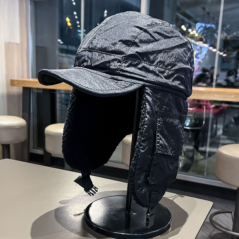 韩国ins飞行员口袋雷锋帽女冬季速干防风防雨雪夹棉保暖护耳帽男,服饰配件/皮带/帽子/围巾,帽子,淘宝优惠券,粉丝福利购,淘宝优惠卷