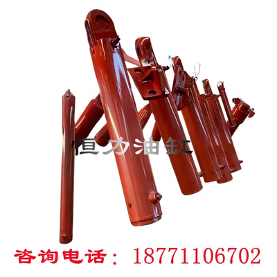 楚飞钩臂垃圾车液压伸缩油缸 活塞杆 密封圈 平衡阀 新中绿洒水车
