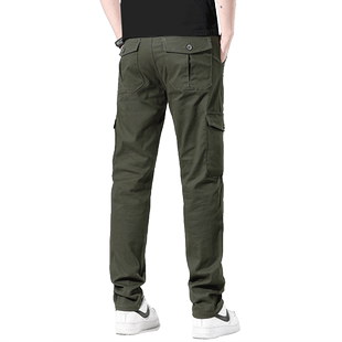 2026新款工装裤男款春秋季休闲款式直筒潮流运动裤户外战术长裤子