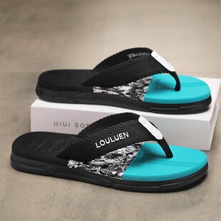 人字拖男款夏季外穿防滑防臭男士夹脚户外海边沙滩休闲越南凉拖鞋