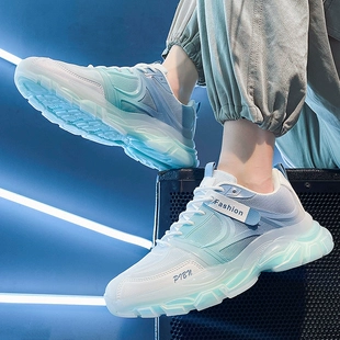 潮流百搭青少年运动休闲跑步老爹ins潮鞋 2023年新款 莆田男鞋 春季