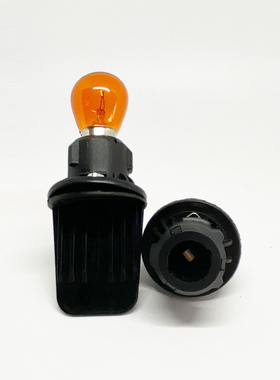 适用大众13-14款朗逸前大灯转向灯泡灯座左右方向灯插座插头PY21W