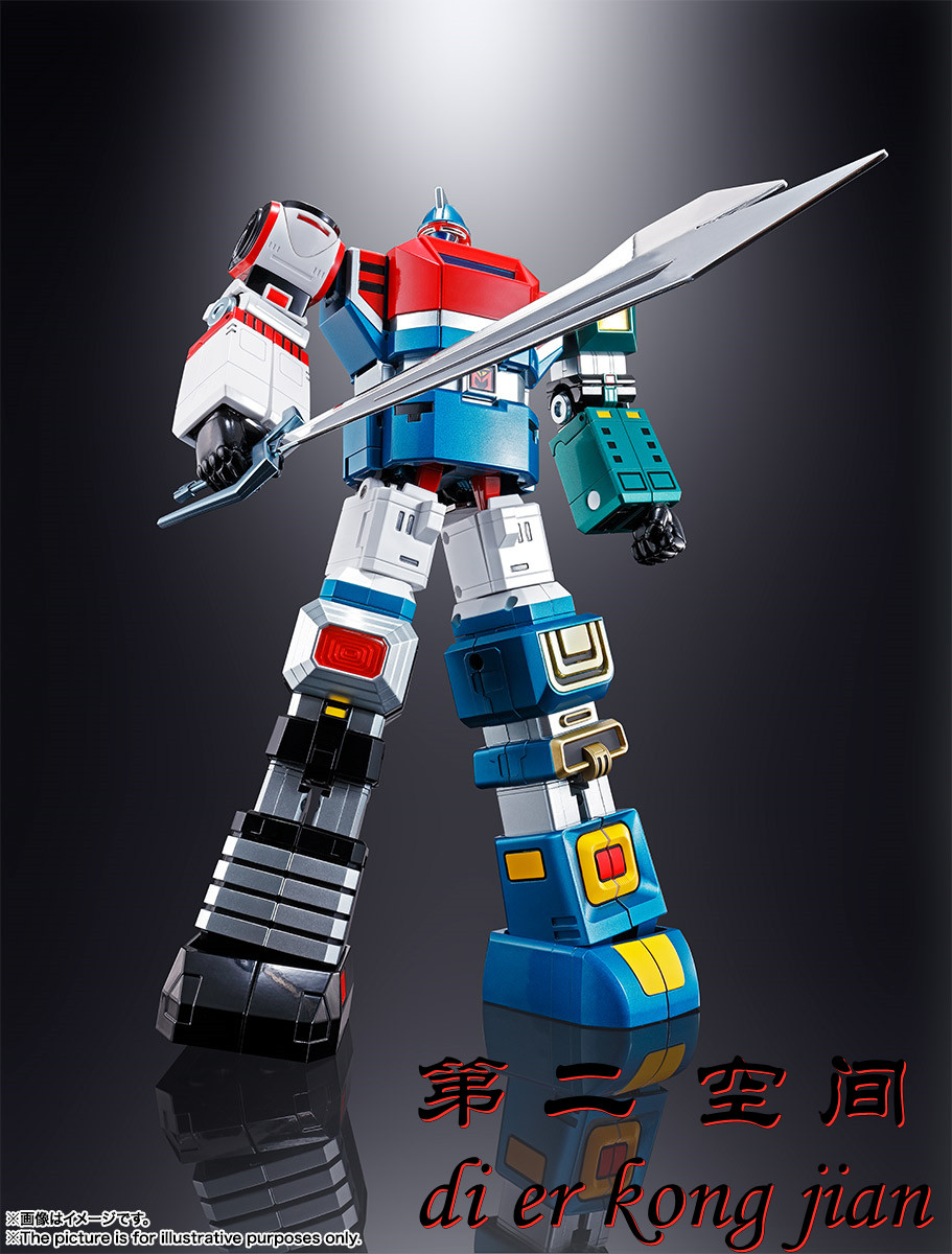 包邮现货 万代 超合金魂 六神合体 雷霆王 godmars 再版 gx-40r