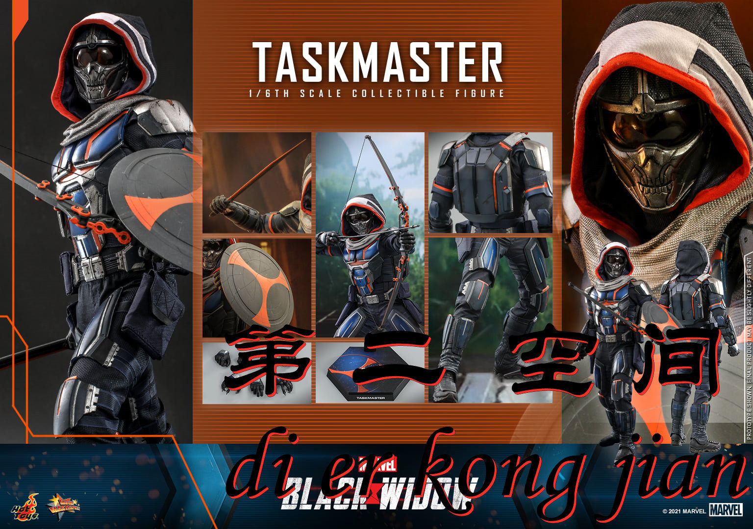 包邮现货 hottoys ht 1/6 mms602 黑寡妇 模仿大师 taskmaster