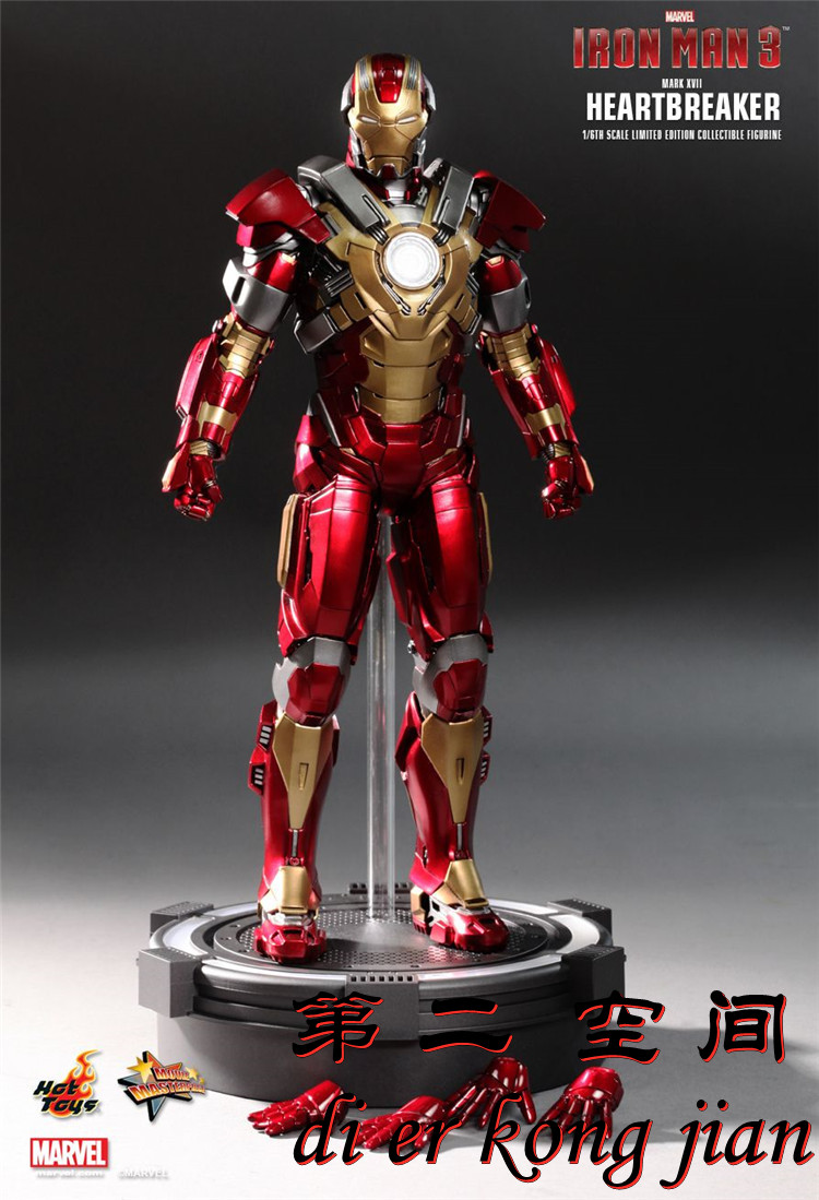 包邮现货 hottoys ht 1/6 mms212 钢铁侠3 破心者 碎心者 mk17
