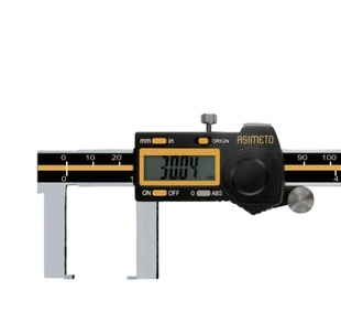 150 安度数显内沟槽数显卡尺 200 300 专业沟槽测量量具