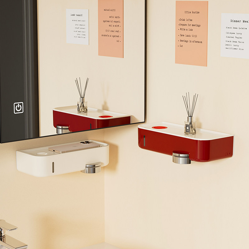 尊慕斯镜柜下自动洗手液机器壁挂式卫生间电动泡沫机起泡器皂液器,家装主材,皂液器,淘宝优惠券,粉丝福利购,淘宝优惠卷