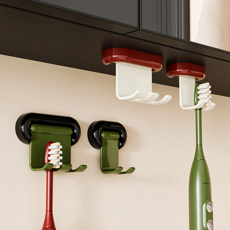 尊慕斯中古风倒挂牙刷置物架