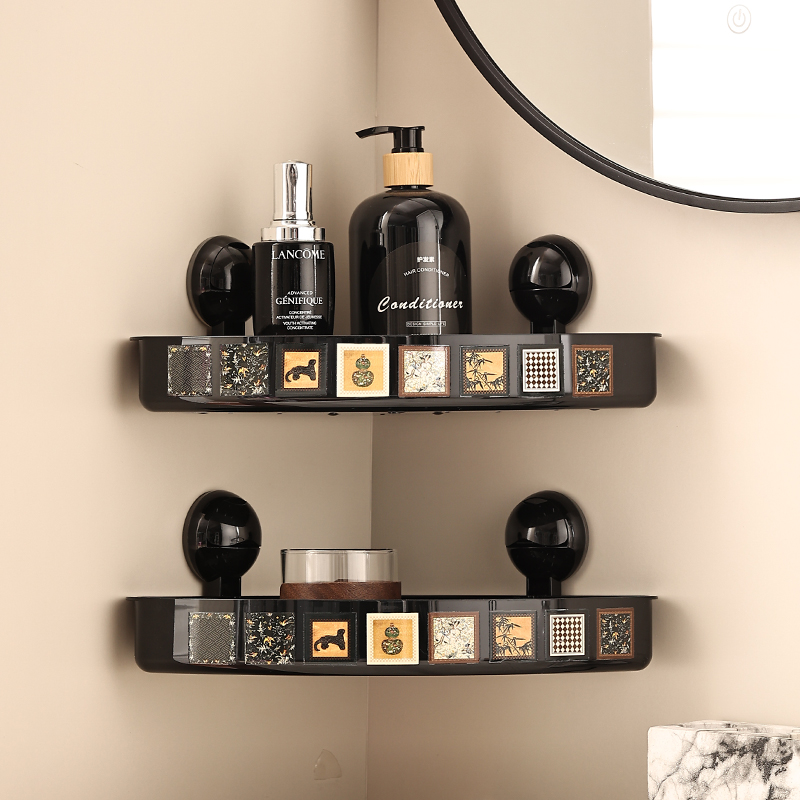 尊慕斯吸盘中古风置物架