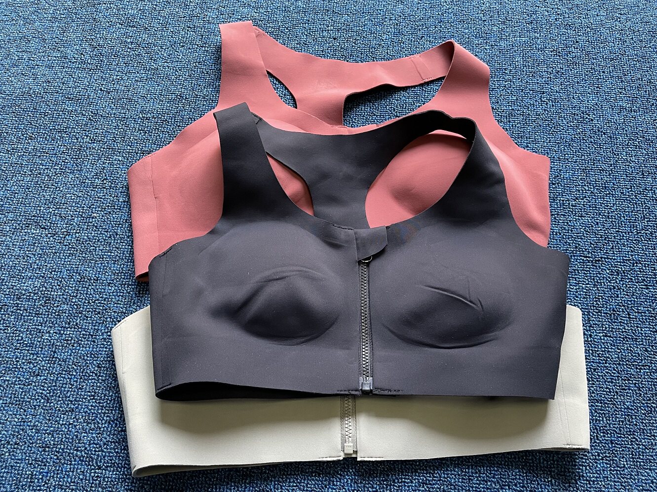 前拉链无痕高强度瑜伽