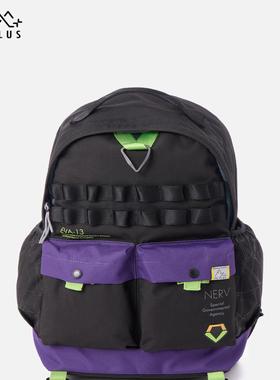 香港FX Creations联名款日系潮流双肩包书包学生背包16寸电脑包