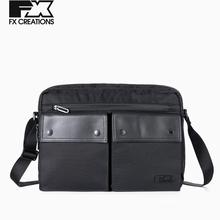 香港FXCREATIONS菲尔诗POG简约男士休闲横款斜挎单肩包书包邮差包