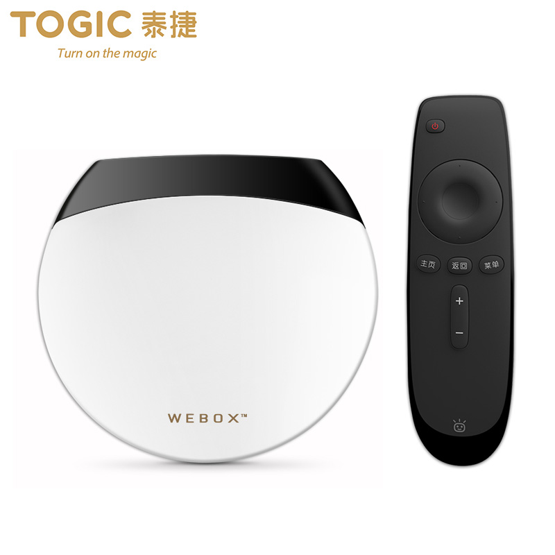 WeBox/泰捷 we30s电视盒子2+16G内存高配版无线4k高清网络机顶盒