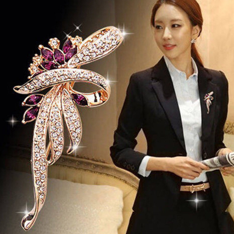 胸针高档女胸花别针教师节礼物