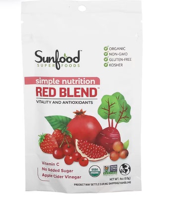 SunfoodSimpleNutritionred