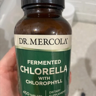 Dr. Mercola 发酵小球藻 450 片 Chlorella 超级食品 抗氧 抵抗力