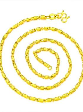 古法捶打项链男女款2025新款爆款轻奢小众高级感锁骨链送女友礼物