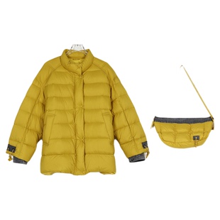 牛仔袖 送包包 口假两件羽绒服254 YRF 269001 1125 千屿Sheila