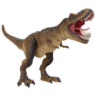 美泰MATTEL侏罗纪公园3哈蒙德琥珀收藏霸王龙迅猛龙副节恐龙玩具