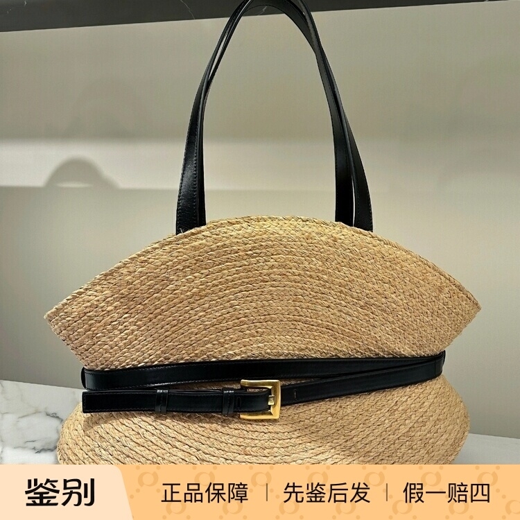 女士草编织女包 手提单肩斜挎包 水桶包 Balmain巴尔曼 2025春夏