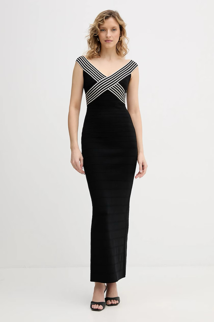 长款修身礼服连衣裙 Elisabetta Franchi Celynb 2025款女装