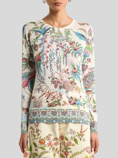 印花圆领套头毛衣 Etro艾绰 2026春季新款女装