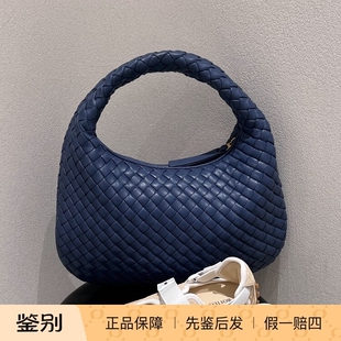 BV新款编织女包 手提单肩腋下包 小号新月包Bottega Veneta葆蝶家